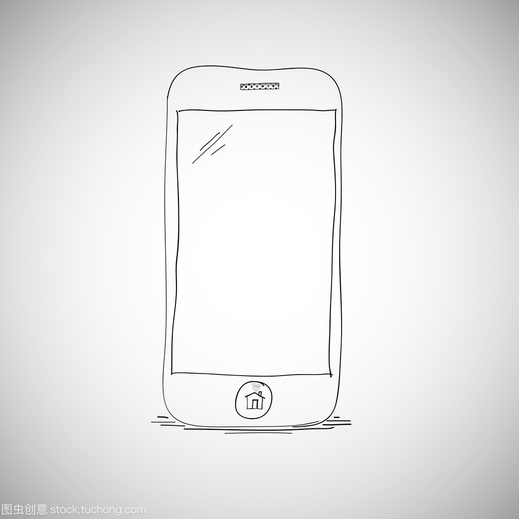 智能手機素描 指尖下的碎片時代